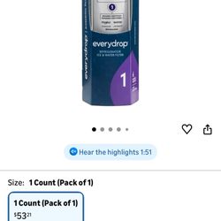 Refrigerator, Ice, And Water Filter