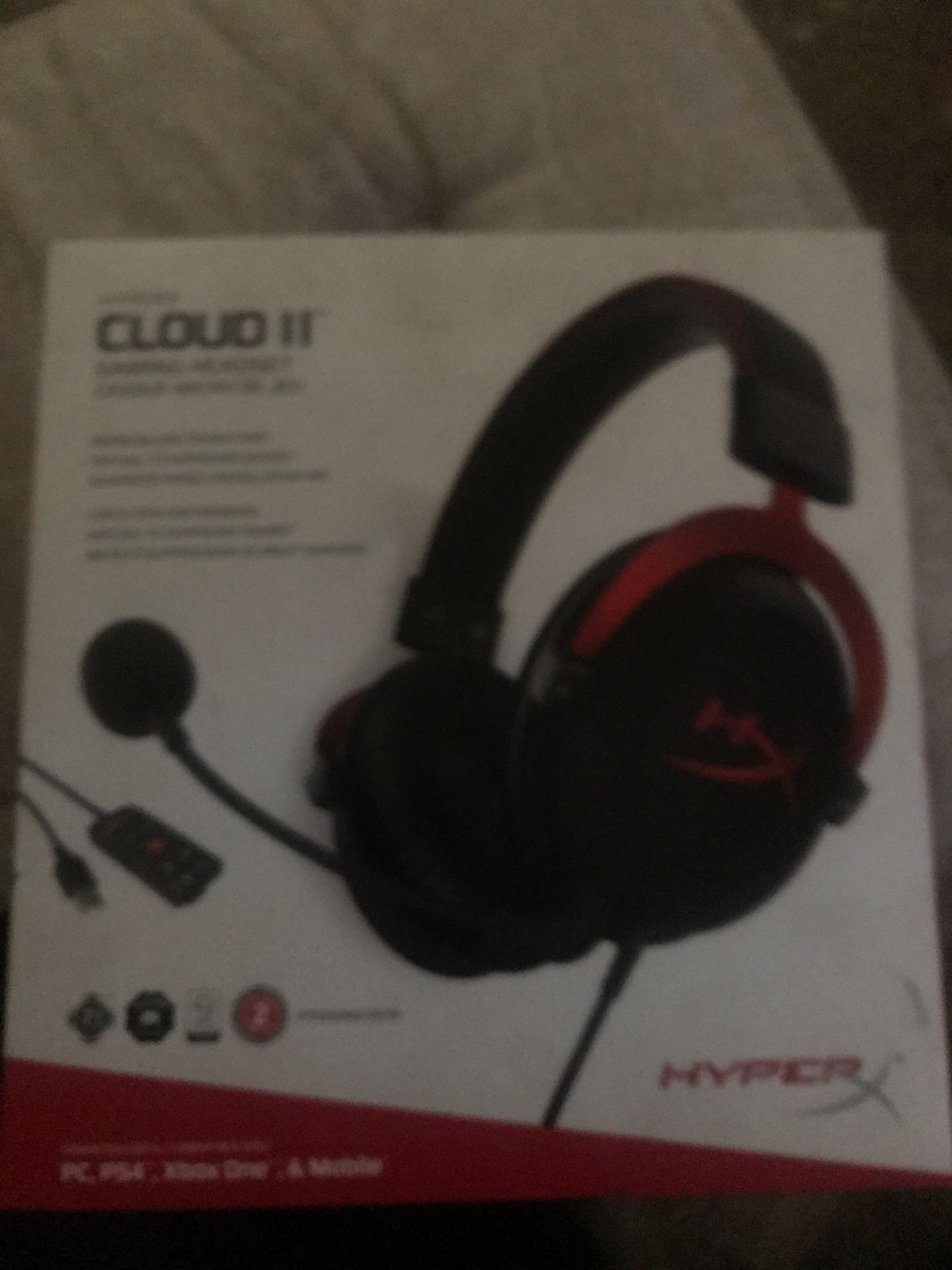 HyperX Cloud ll headset