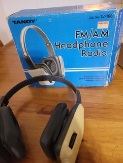 Tandy FM/AM HEADPHONE 