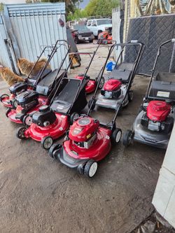 Lawn mower one yr garanty