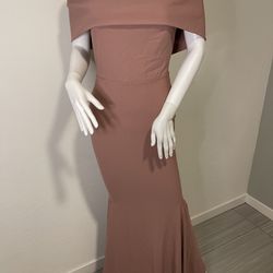 Rose Pink Mermaid Dress 