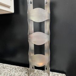 IKEA wine bottle rack- stainless steel