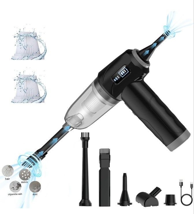 Cordless Car Vacuum Cleaner Air Duster