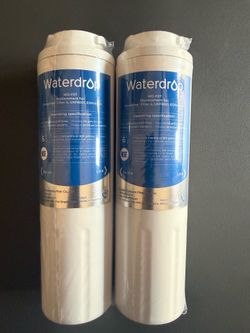 2 BRAND NEW SEALED WATERDROP WD-F07 REFRIGERATOR WATER FILTERS – $20 FOR BOTH