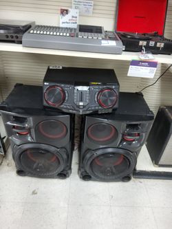LG home theater system