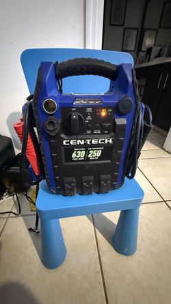 Cen-Tech 630A Jump Starter with Air Compressor