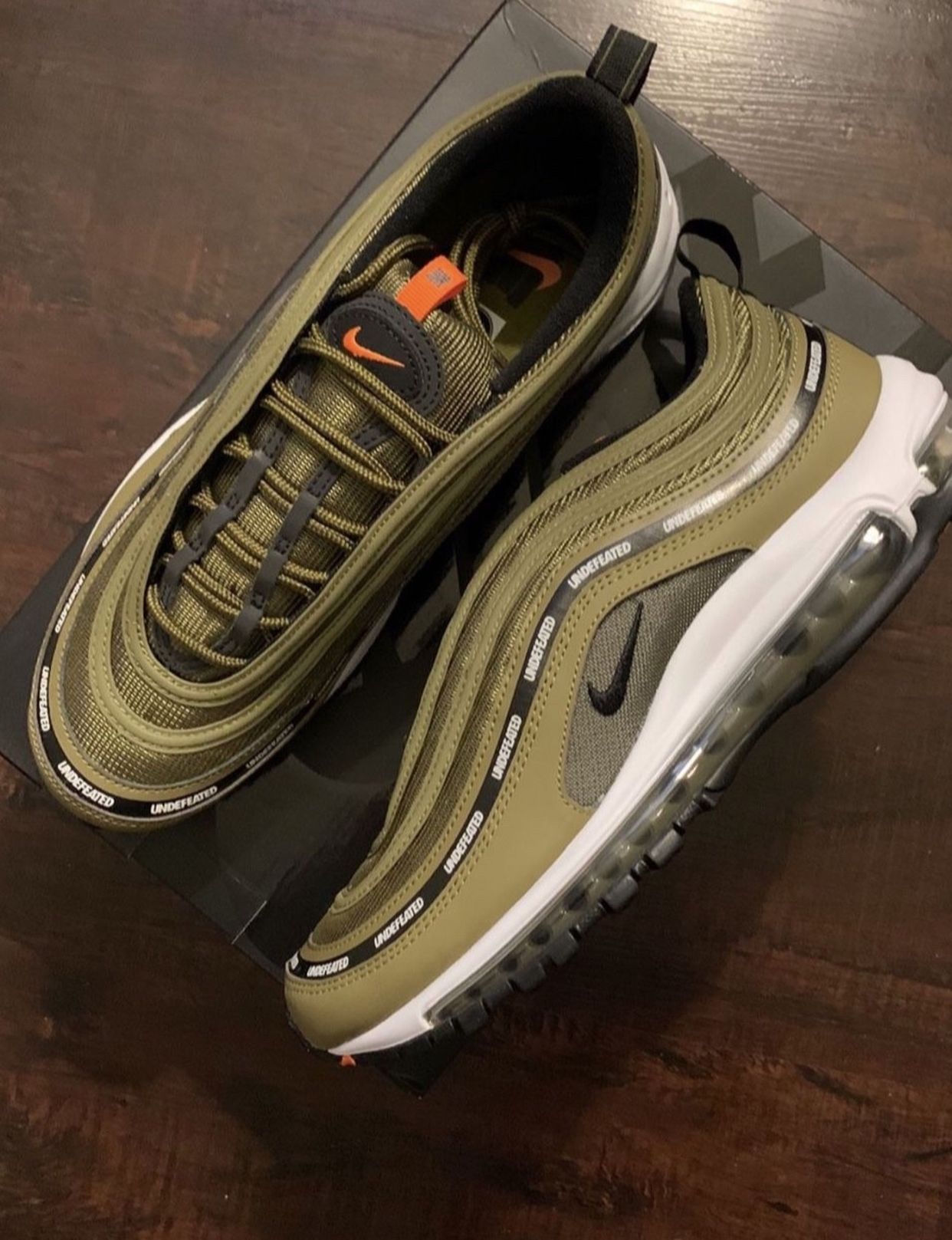 Nike Undefeated x Air Max 97 'Militia Green