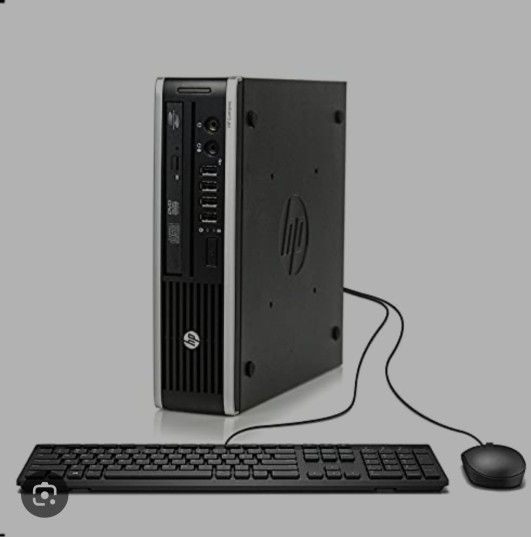 BRAND NEW (NEVER USED) HP COMPAQ ELITE 8300 ULTRA-SLIM DESKTOP KEYBOARD AND MOUSE INCLUDED