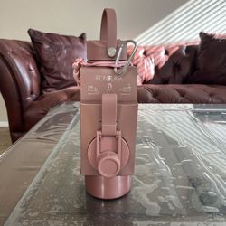 Water Bottle New Stainless Steel 40 oz. Rose Gold 