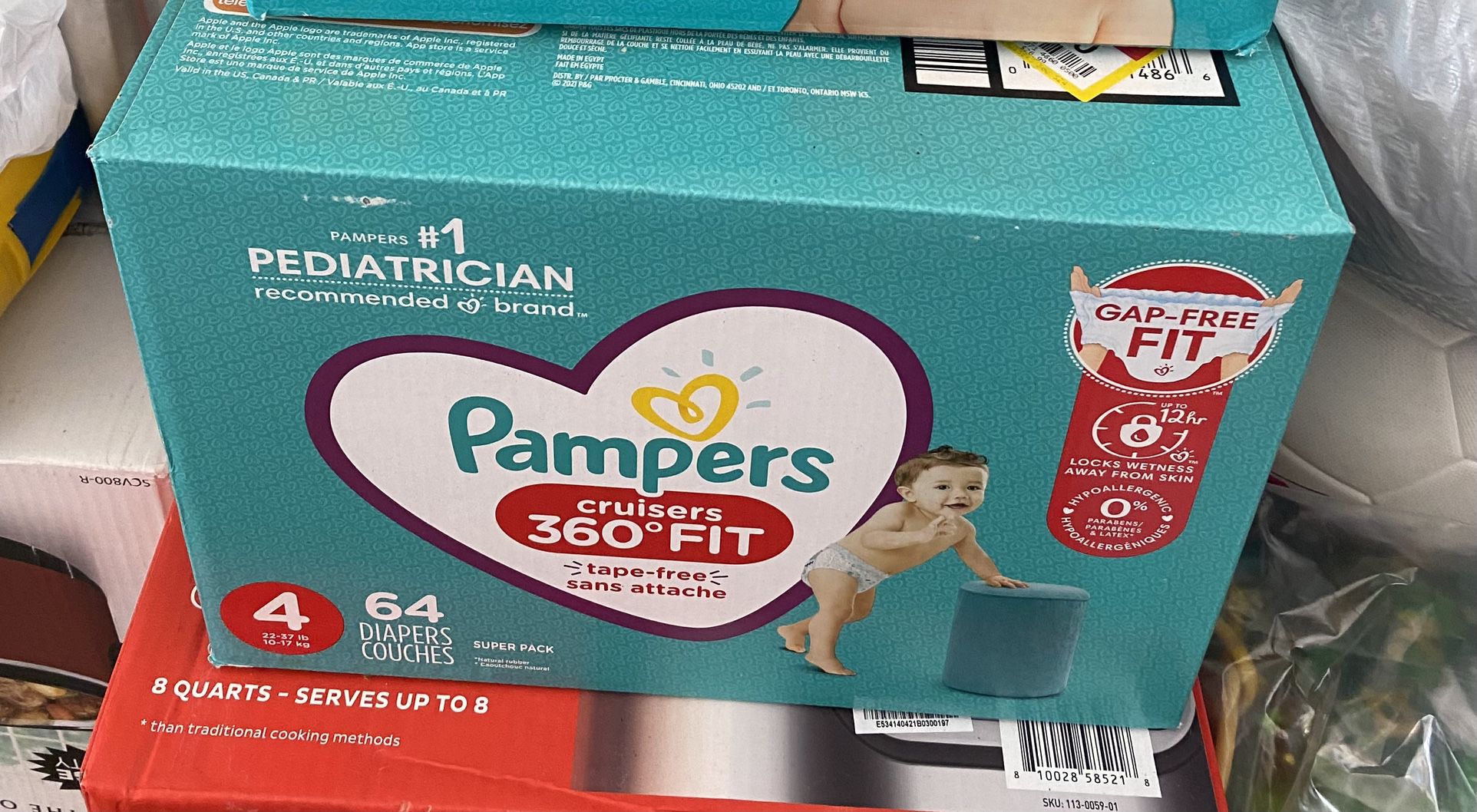 Pampers Size 4 (64 Count) 