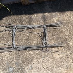 Yard Signs 9ga Metal -Yard Sign Stakes Set Of 50 for Advertising Board,