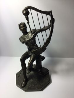 Vintage Yiannis Koutsis Bronze Sculpture