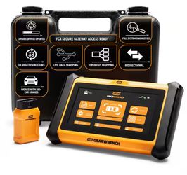 GEARWRENCH 7 in. OBD2 Wireless Bi-Directional Diagnostic Scanner Tablet with Storage Case and 3-Years Free Software Updates @tools-808