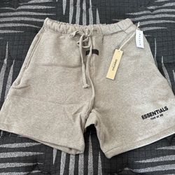 Dark oatmeal essential shorts