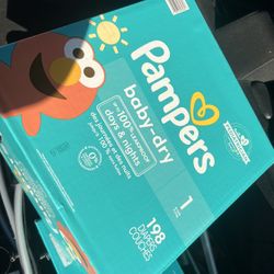 Pampers diapers size 1