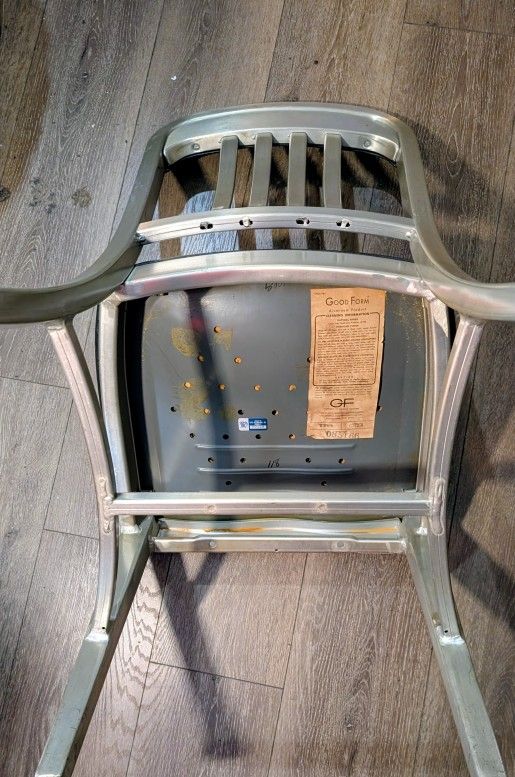  Collector's Vintage Navy Chair 
