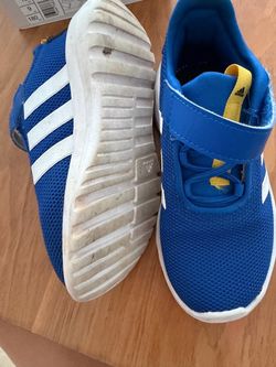 Adidas Kids Sneakers Blue Velcro Strap