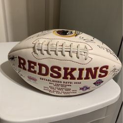 Washington Redskins Memorabilia Football