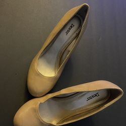 Dexter Tan Wedge Heels