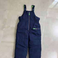 Kids Size 4 Toddler Carter Brand Winter Snow Bibs Excellent Condition Located In Weston
