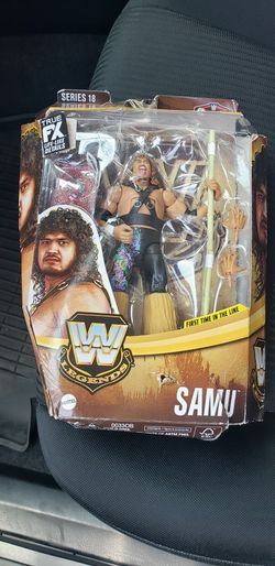 CLASSIC WWE ACTION FIGURES "SAMU"