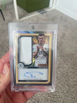 Toni Kroos auto soccer card