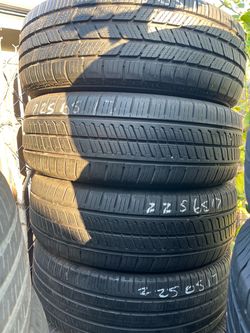 225-65-17 all four tires 🔥🔥🔥🔥🔥
