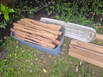 Spindle cedar  top bottom