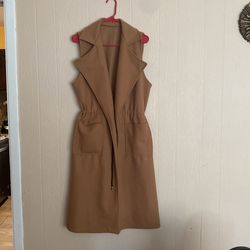 Sleeveless Pea Coat