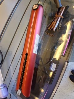 Red Hair Straightener Flat Iron