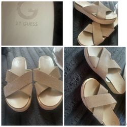 Size 10 guess sandals w rhinestones see PICTs $15