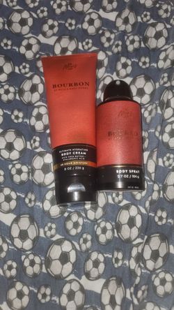 Bourbon Body cream. Bourbon body spray