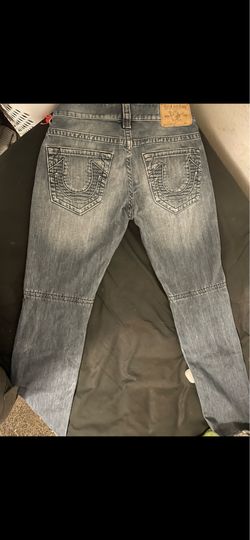 True Religion Men's Blue and Navy Jeans