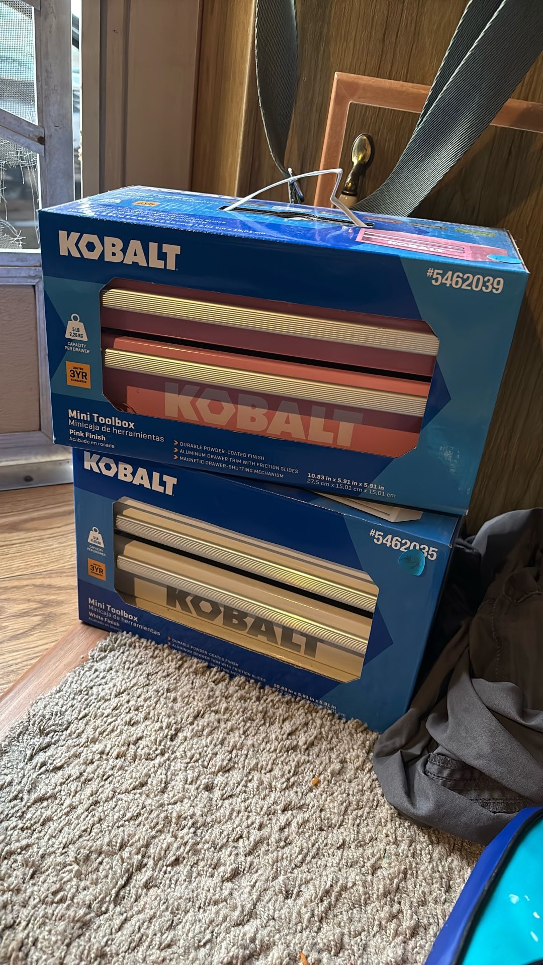 Mini Kobalt Toolboxes