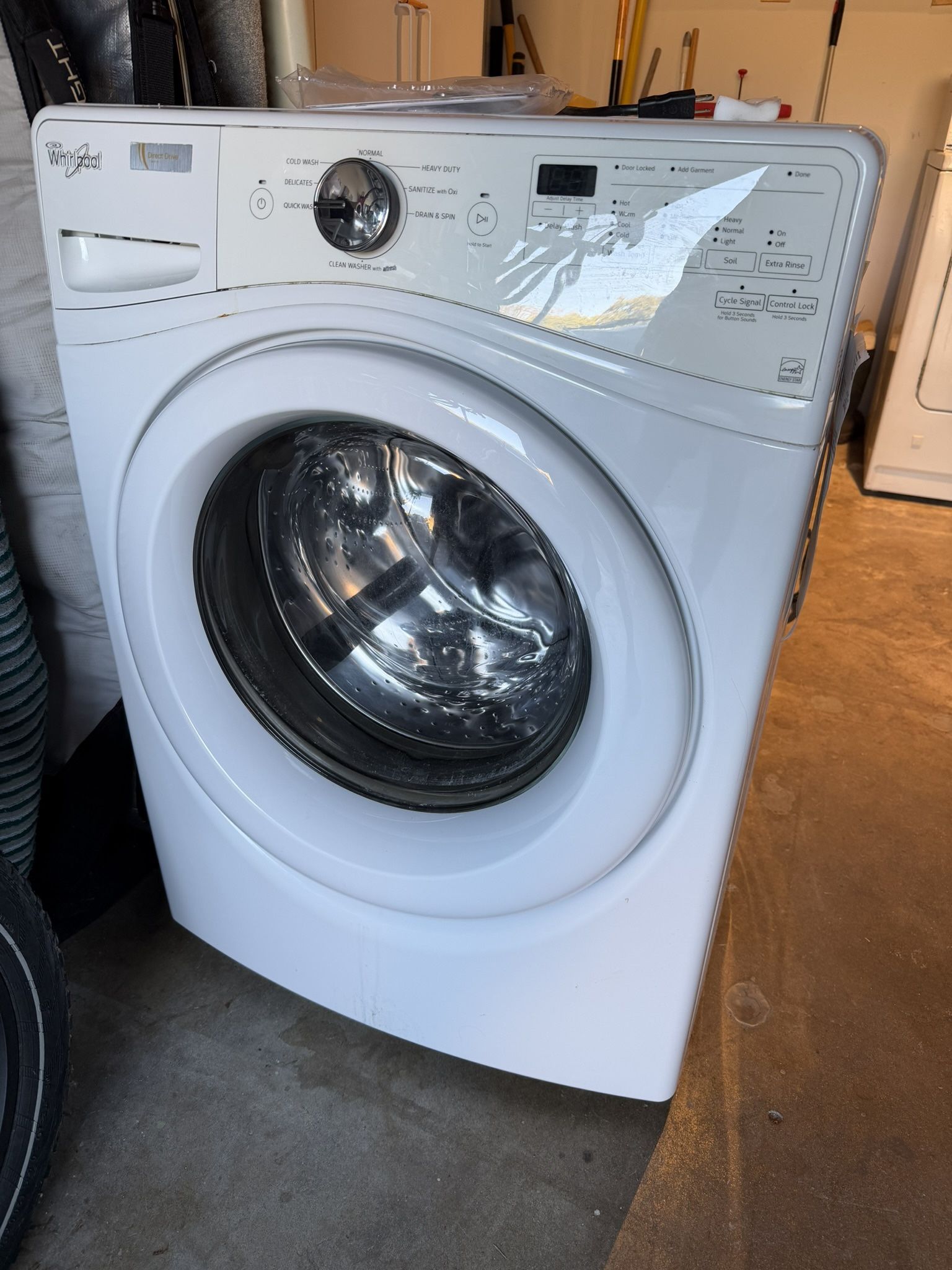 Whirlpool Large Front Load Washing Machine