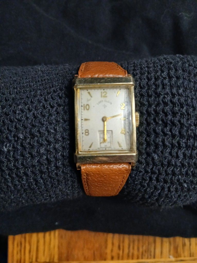 Vintage 1940's Lord Elgin 21 Jewel Watch