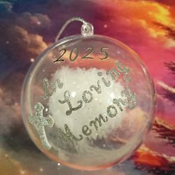 Large Memorial Ornament