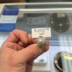 Diamond Ring 14k $1054.99