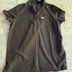 FIGS Maternity Scrub Top, Size Small