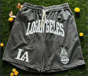 Black Los Angeles Shorts