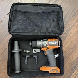 New 18V Ridgid Hammer Drill