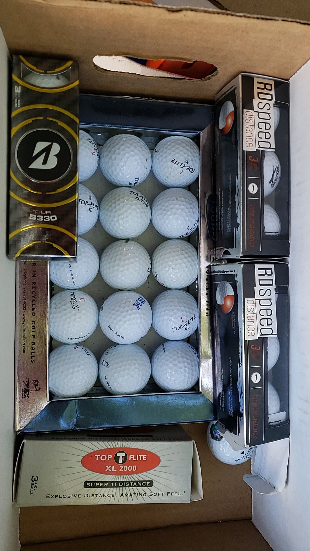 Golf balls