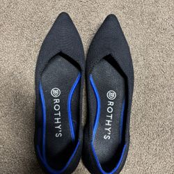 Rothy Point Toe Flats