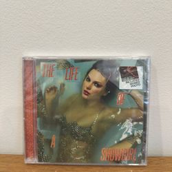 Taylor Swift The Life of a Showgirl CD and Hand Signed Photo 2 **Brand New**