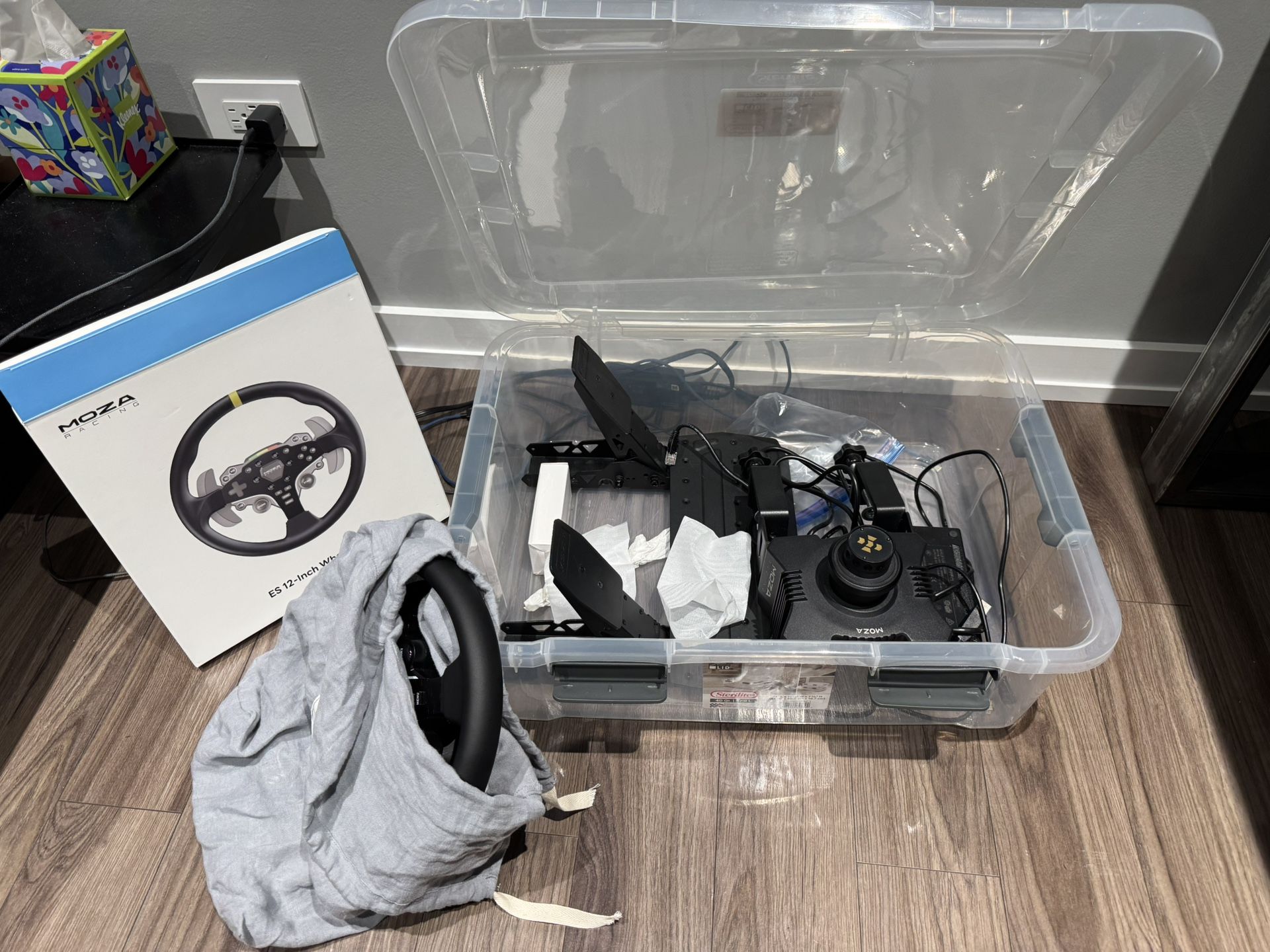 Moza R5 Bundle + Additional 12 Inch Wheel Mod