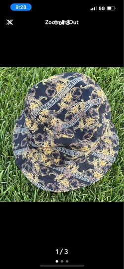 Blue and Gold Bucket Hat Men’s One Size