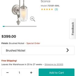 Kohler Lighting Artifacts 15" Tall Bathroom Sconce 