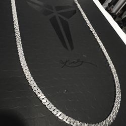 Dollar link sterling silver chain 925 20in