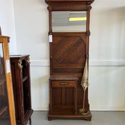 Hall Tree/Umbella Holder, slate top