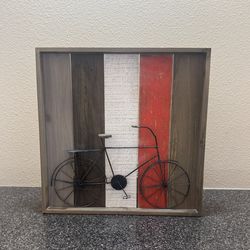 Rustic 3D Bicycle Wall Decor